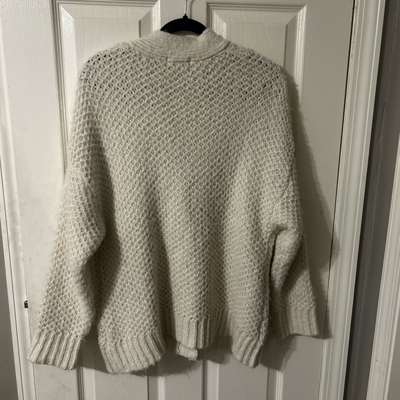 OAK + FORT Cream Knit Cardigan - Picture 2 of 3